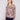 Astrology printed mesh top with a slim fit and long sleeves, showcasing intricate celestial designs by Charlie B.