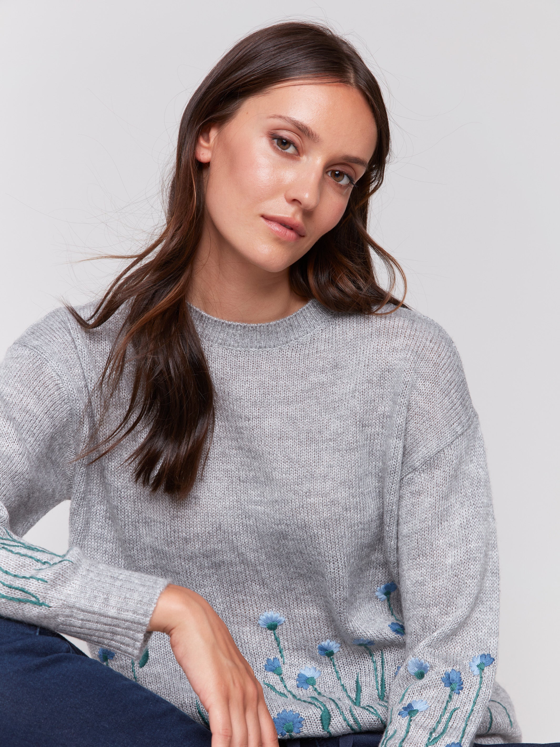 Blue grey sweater 2025