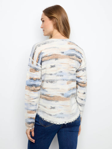 The crew neck adds classic appeal to this stylish knit sweater, perfect for layering or wearing alone. By Charlie B.