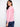 Casual pink hoodie made of breathable 100% cotton for comfort and style by Charlie B.