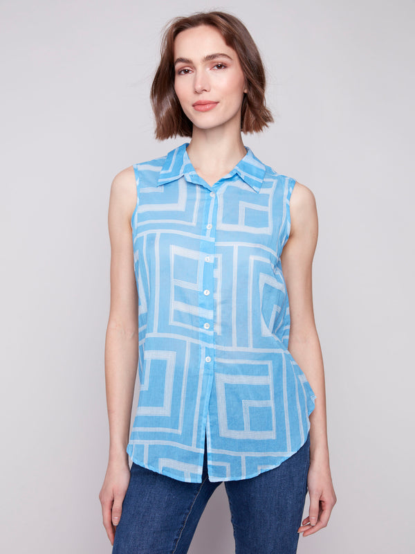 Shirt featuring a classic collar detail by Charlie B.