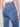 Frayed Hem Denim Pants - Medium Blue - Charlie B Collection Canada - Image 7