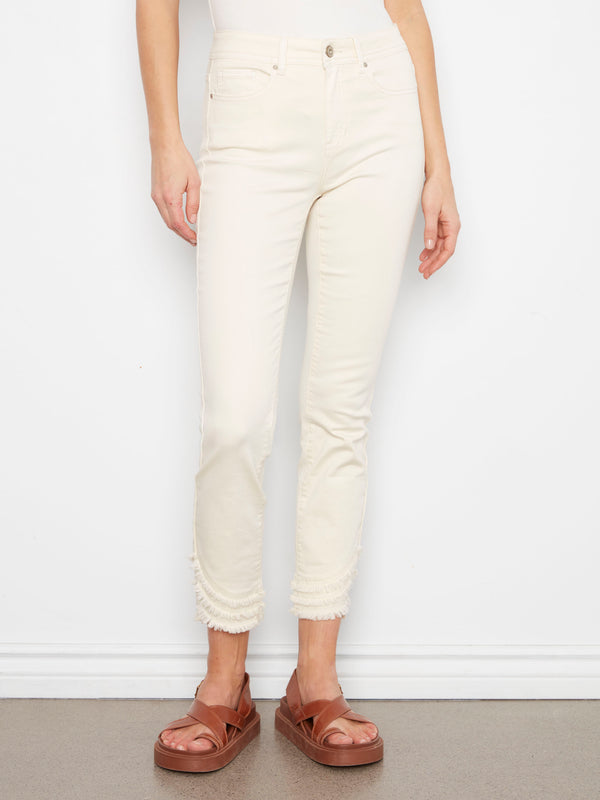 Crafted with a five-pocket design, these pants offer both style and functionality by Charlie B.