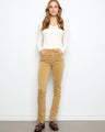 These pants feature a slim leg design, offering a sleek and modern silhouette for everyday wear by Charlie B.