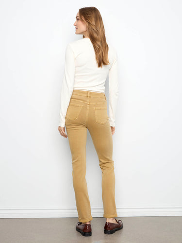 Made from stretch twill fabric, these pants ensure comfort and flexibility throughout the day by Charlie B.