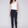 Techno Pants - Navy - Charlie B Collection Canada - Image 1
