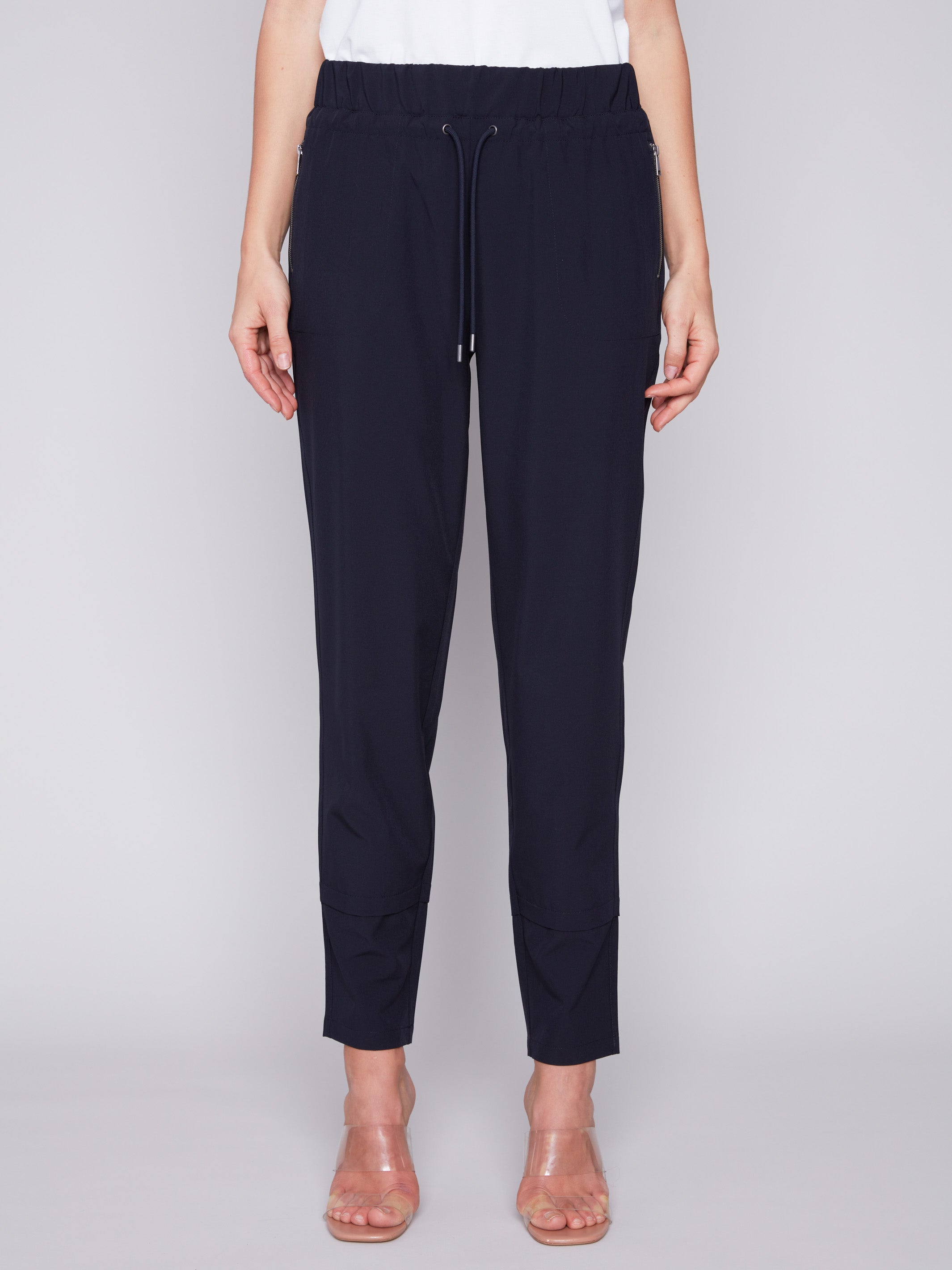 Techno Pants - Navy - Charlie B Collection Canada - Image 2