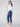 Knit Denim Jogger Pants - Indigo - Charlie B Collection Canada - Image 5