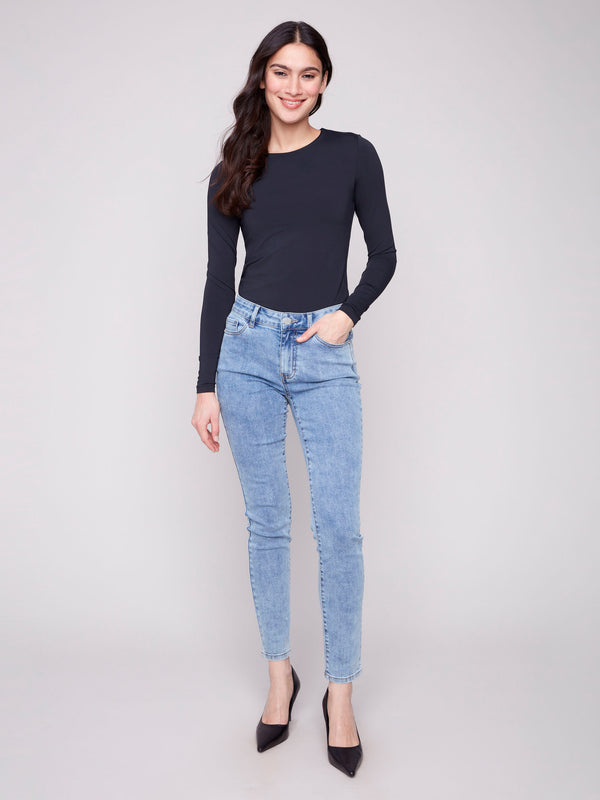 Carine Skinny Jeans - Light Blue