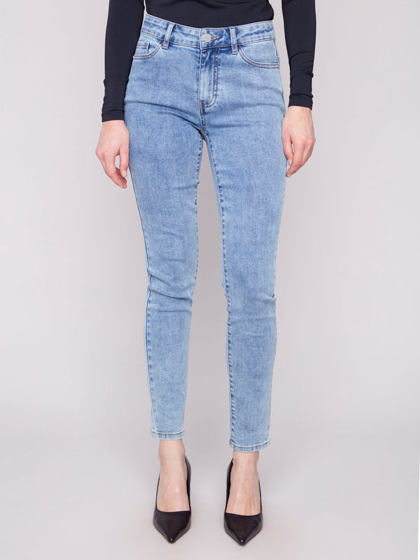 Carine Skinny Jeans - Light Blue