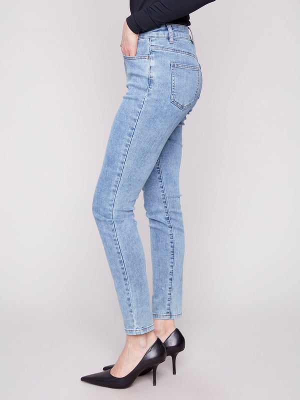 Carine Skinny Jeans - Light Blue