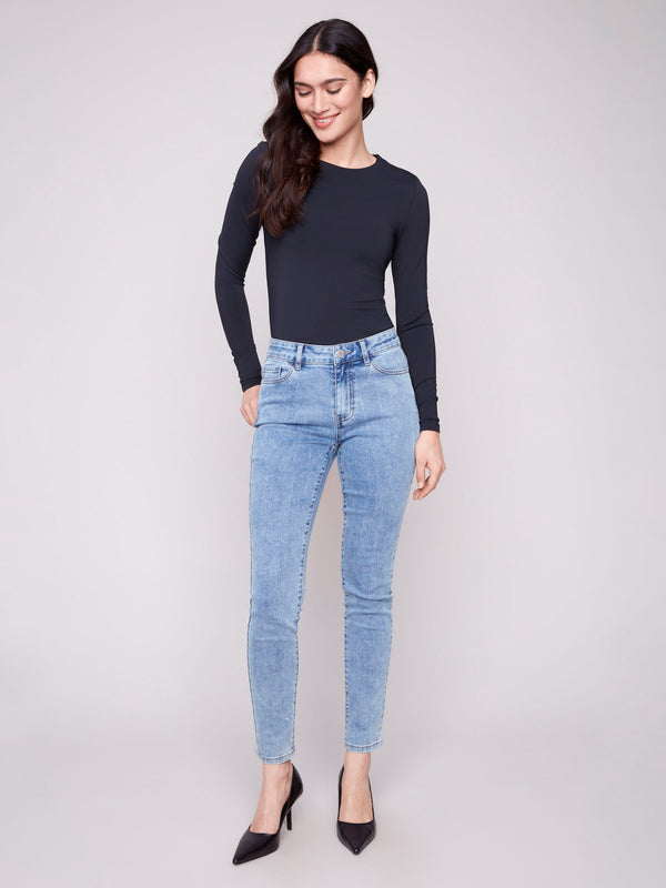 Carine Skinny Jeans - Light Blue