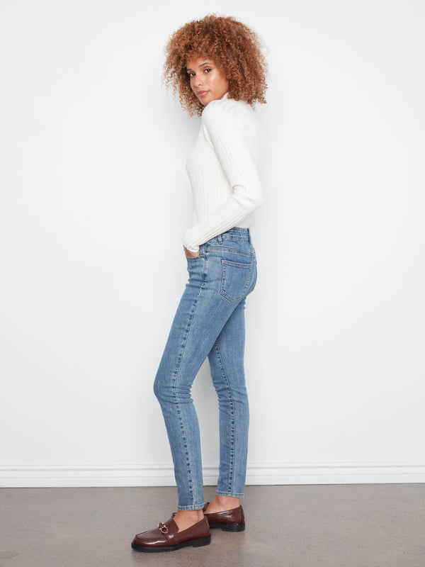 Jean skinny Carine - Bleu moyen