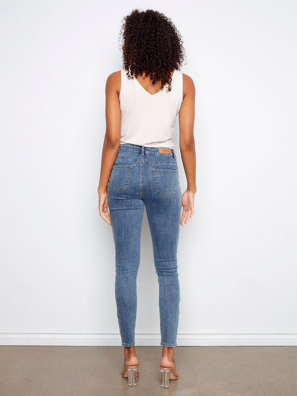 Jean skinny Carine - Bleu moyen
