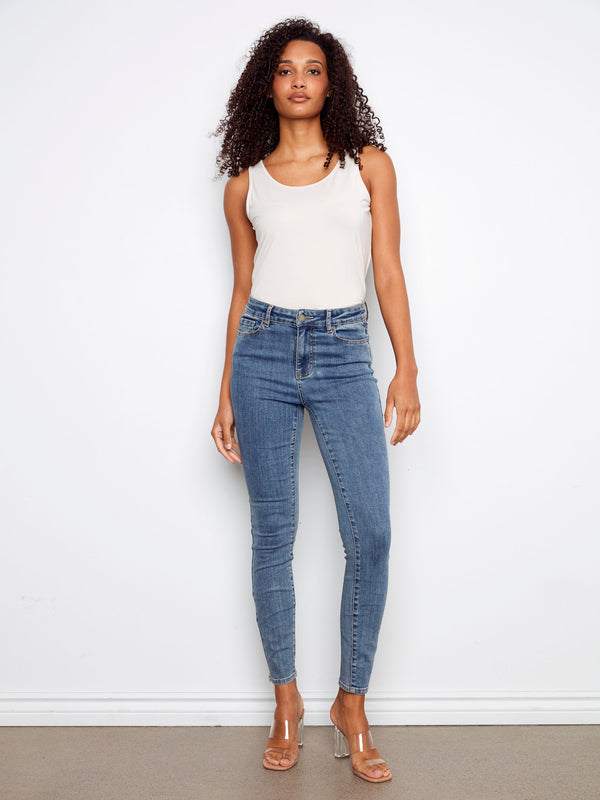 Jean skinny Carine - Bleu moyen