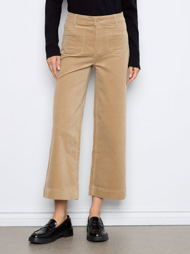 Featuring cropped length, these pants are perfect for showcasing stylish footwear. By Charlie B.