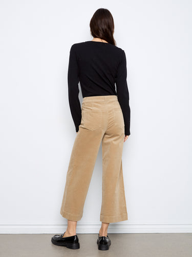 The regular rise of these corduroy pants ensures a flattering silhouette for all-day wear. By Charlie B.