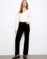 These pants feature a straight leg design, offering a classic silhouette perfect for any occasion. By Charlie B.