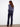 Designed with a regular rise, these classic blue-black jeans provide a flattering silhouette by Charlie B.