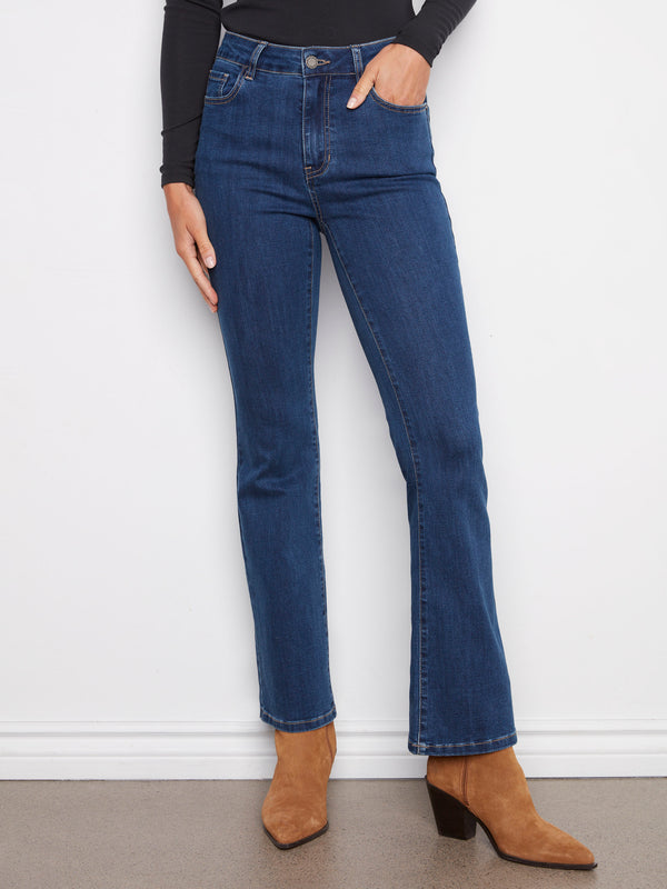 Celine Flare Leg Jeans - Indigo