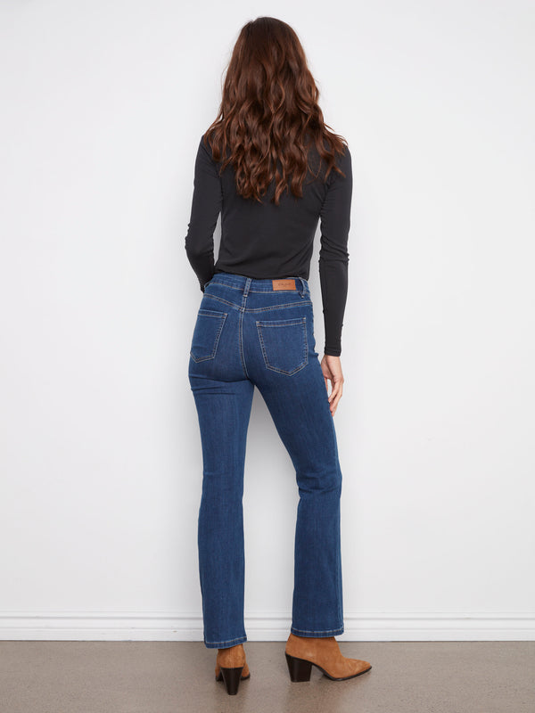 Celine Flare Leg Jeans - Indigo