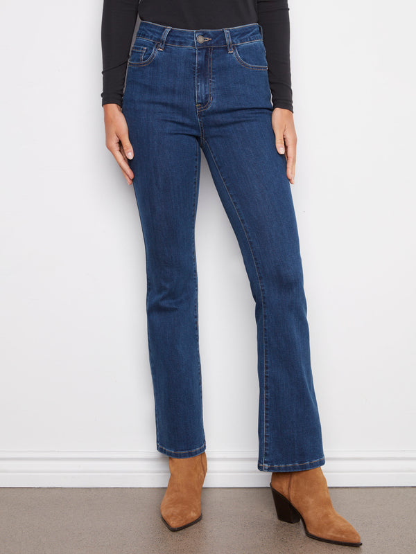 Celine Flare Leg Jeans - Indigo