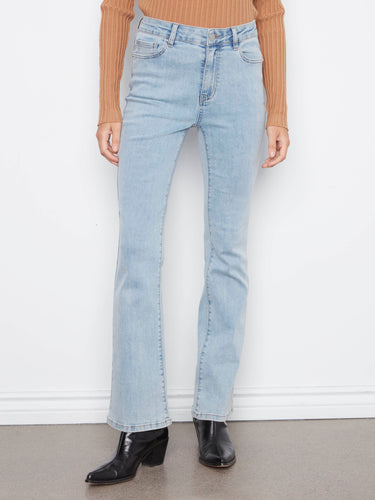Celine Flare Leg Jeans - Light Blue
