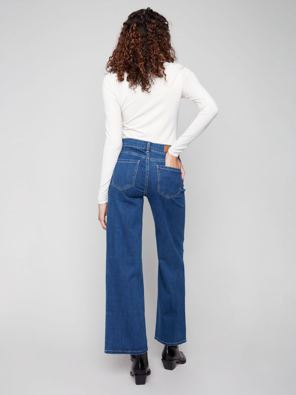 Chloe Wide Leg Jeans - Indigo