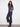 Front rectangular patch pockets add functionality and style to these chic denim jeans by Charlie B.