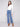 Elegant medium blue jeans with sequin details and stretch fabric for a perfect fit by Charlie B.