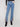 Jeans in stretch denim with five-pocket design, offering comfort and functionality along with elegant lace detailing by Charlie B.