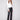 Black faux leather pants with a straight fit and stylish elastic waistband for comfort by Charlie B.