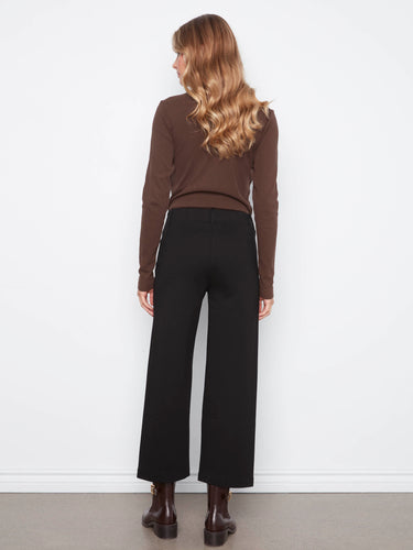 Made from stretch ponte fabric, these pants ensure comfort and flexibility all day long. By Charlie B.