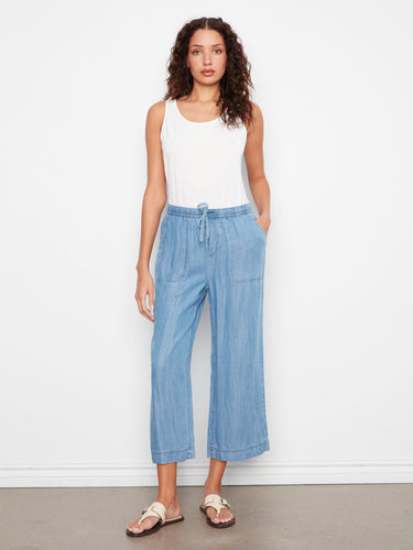 The elastic waistband on these pants ensures a snug yet comfortable fit all day long. By Charlie B.