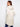 Champagne long hooded vest with a pearlized finish and welt pockets by Charlie B.