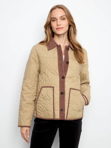 Featuring a button-front closure, this jacket combines style and functionality effortlessly by Charlie B.
