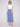 Blue floral skirt with midi length by Charlie B.