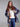 Moonlight plaid boucle knit coat with a tailored collar, button front, and patch pockets by Charlie B.