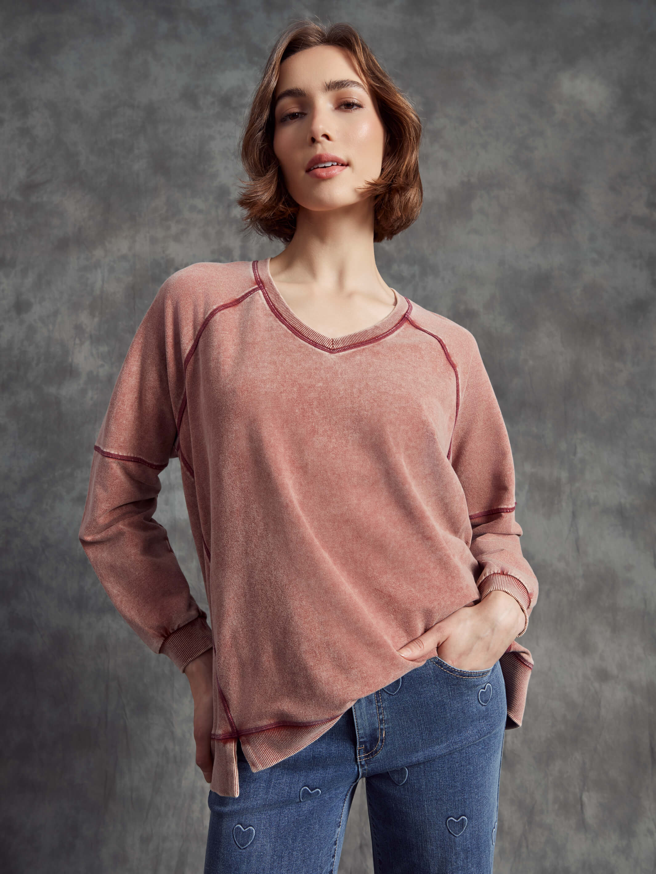Women's Tops - Blouses, Sweaters, T-Shirts - Charlie B Collection Canada