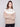 Beige sweater with geometric jacquard pattern and a stylish mock neck, designed for a relaxed fit by Charlie B.