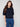 Stylish sweater showcasing plush knit design with unique elbow sleeves by Charlie B.