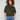 Spruce knit sweater featuring plush texture and balloon-shaped elbow sleeves, offering a cozy style by Charlie B.
