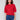 Crimson sweater featuring balloon-shaped elbow sleeves and a relaxed fit, perfect for casual wear by Charlie B.