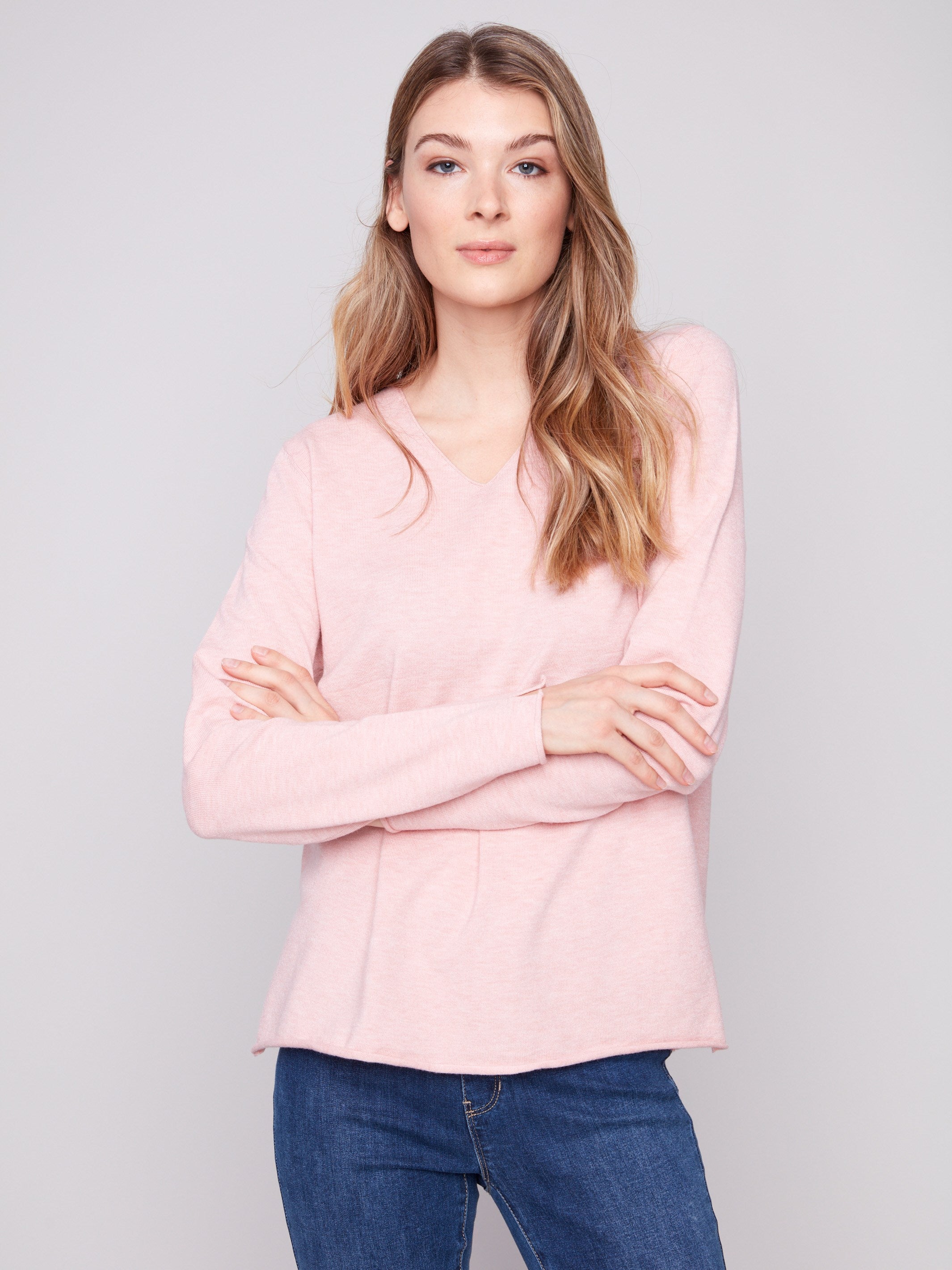 Elegant design with side slits on the hem, making it a chic addition to any wardrobe by Charlie B.