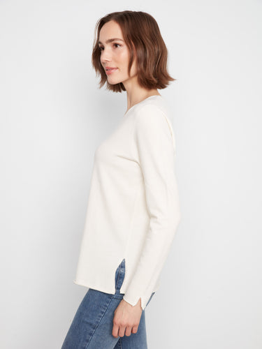 Chic design with side slits adds a modern twist to this versatile piece, enhancing your wardrobe options by Charlie B.