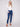 Indigo jeans with a skinny fit and floral embroidery, perfect for a chic look by Charlie B.