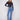 Medium blue bootcut jeans featuring a long length design, ideal for pairing with your favorite footwear by Charlie B.