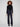 Elegant deep blue jeans featuring a long length, perfect for creating a sleek silhouette by Charlie B.