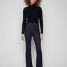 Elegant deep blue jeans featuring a long length, perfect for creating a sleek silhouette by Charlie B.