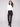 Black bootcut pants featuring a long length and stretch twill fabric for comfort and style by Charlie B.
